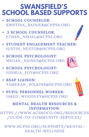 Swansfield ES Point of Contacts