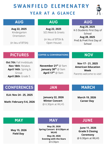 25-26 Important Dates
